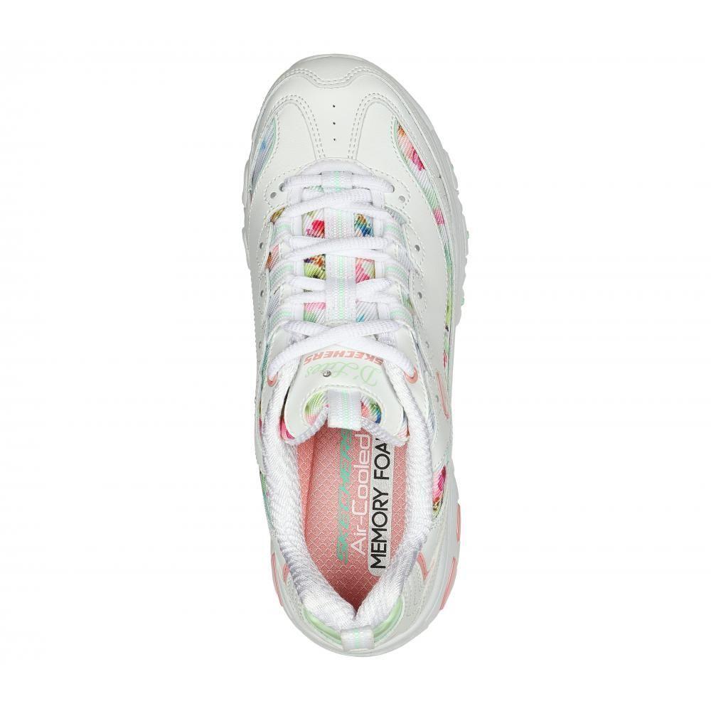 Zapatilla Mujer D'Lites Blanco Skechers-1