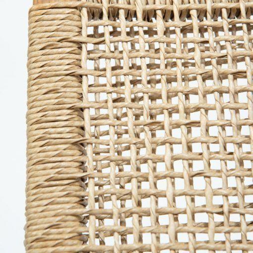 Sitial Marlboro de Teca Natural con Brazos  Diseño Artesanal-3