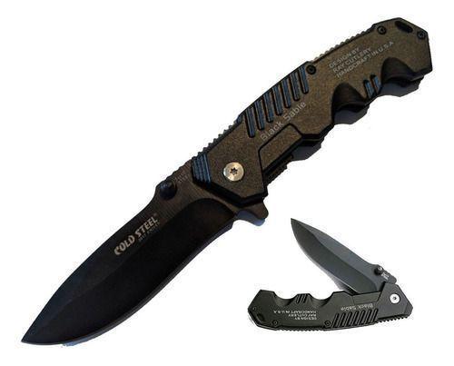 Cuchillo Tactico Supervivencia  Cortapluma Black Sable-1