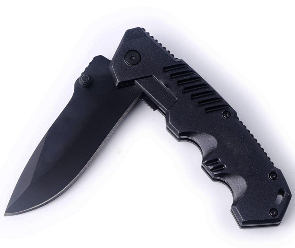 Cuchillo Tactico Supervivencia  Cortapluma Black Sable-3