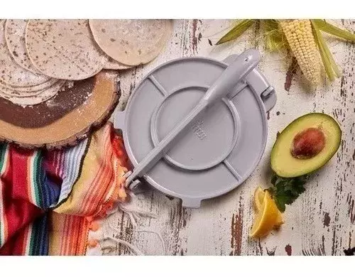 3 Prensa Para Tortillas Masa Cocina Prensa De Tortillas 20cm-2