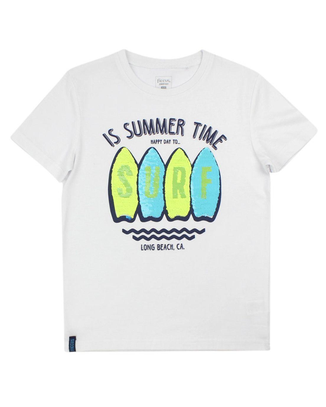 Polera Jr Niño Day To Day Lentejuelas Ficcus-9