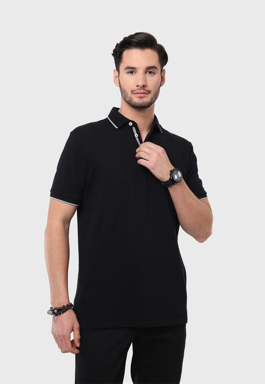 Polera Piqué Manga Corta Arrow-0