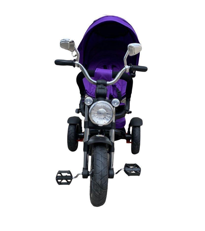 Triciclo Coche 360 Reclinable Neumáticos Inflables-3
