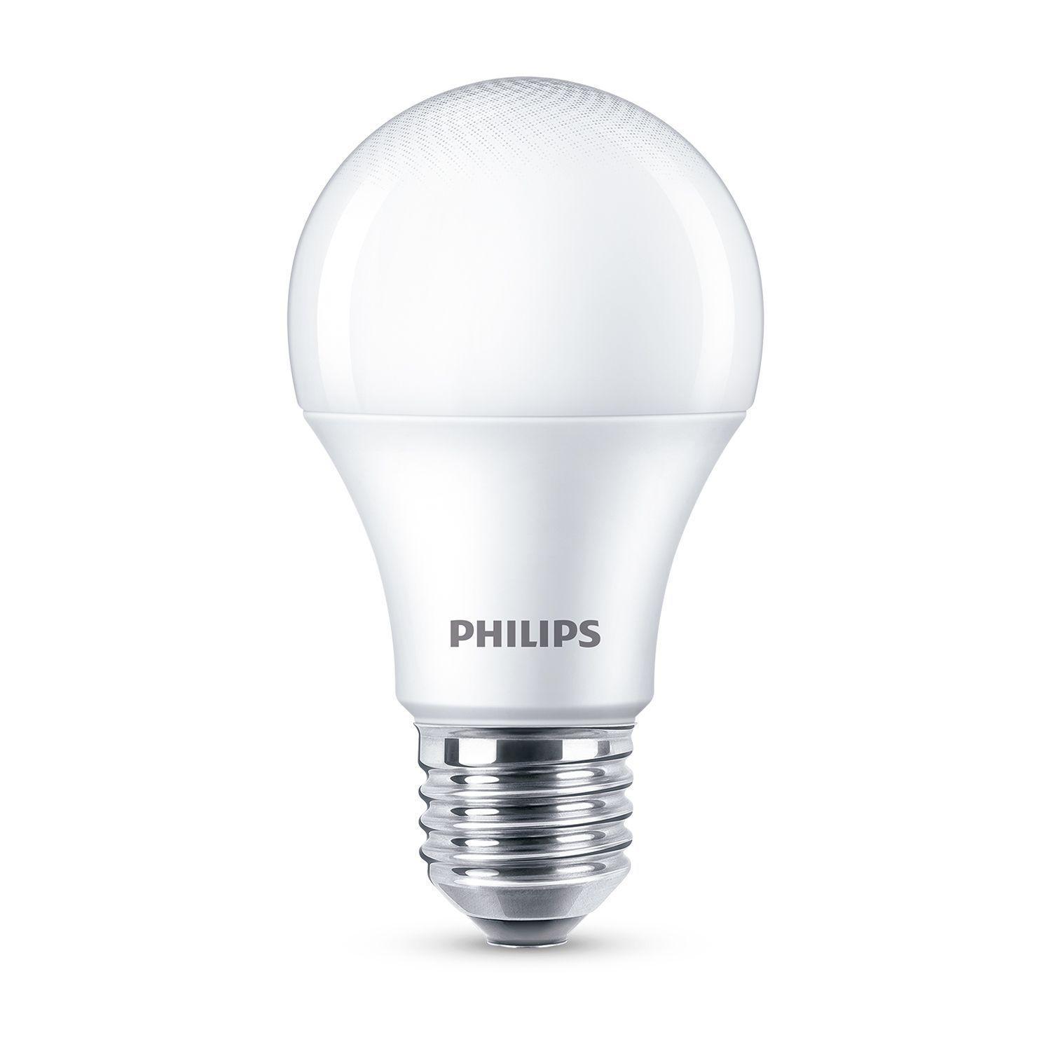 Ampolleta LED Philips E27 A60 7.5W Luz Calida-0