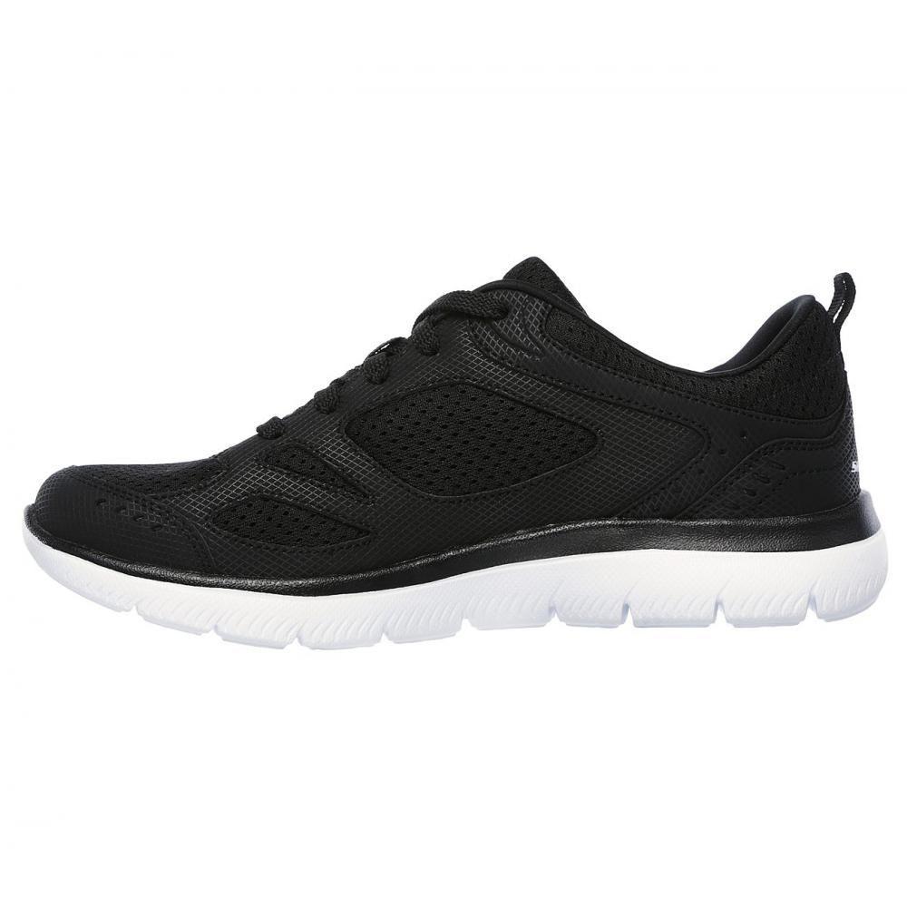 Zapatilla Mujer Summits S Negra Skechers-3