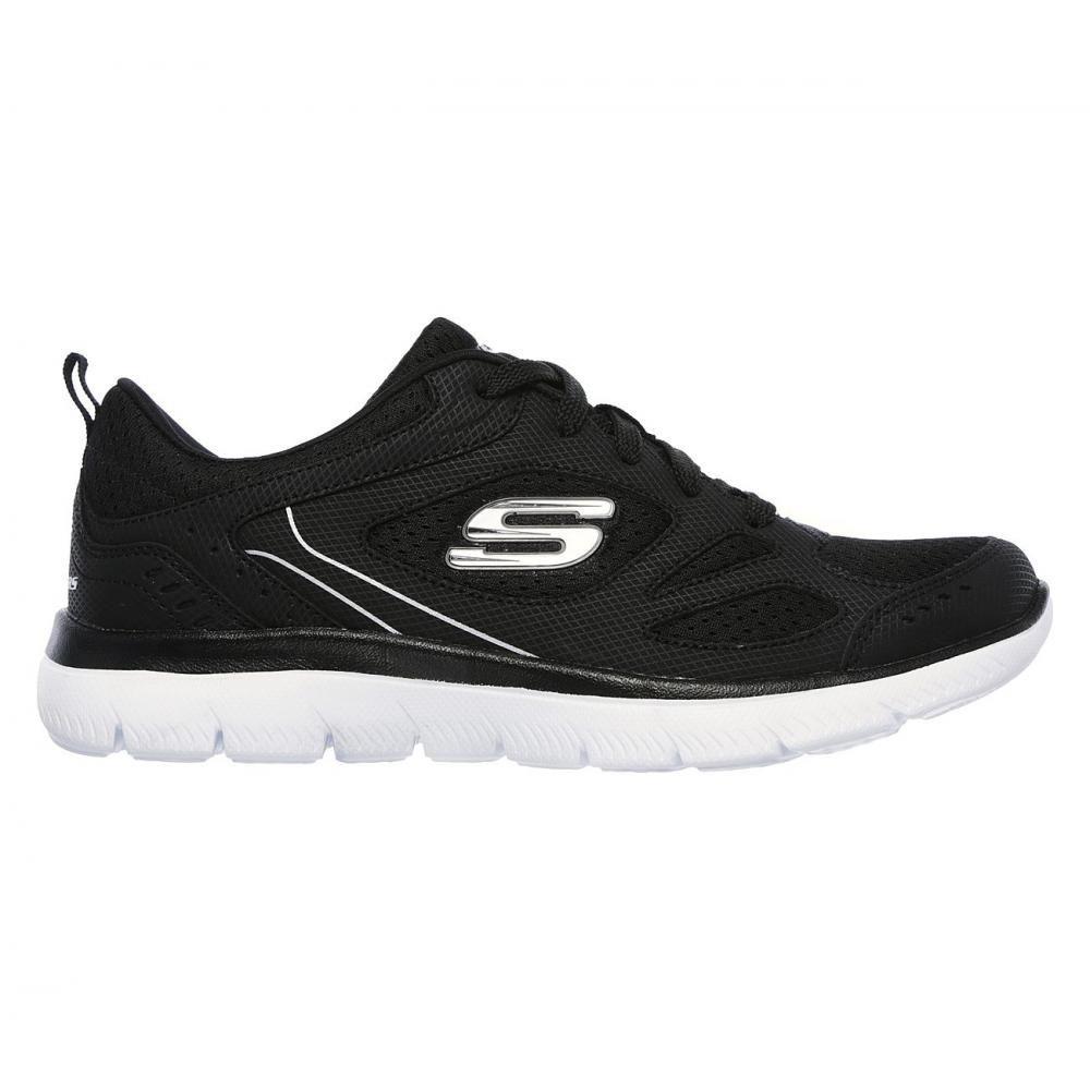 Zapatilla Mujer Summits S Negra Skechers-4