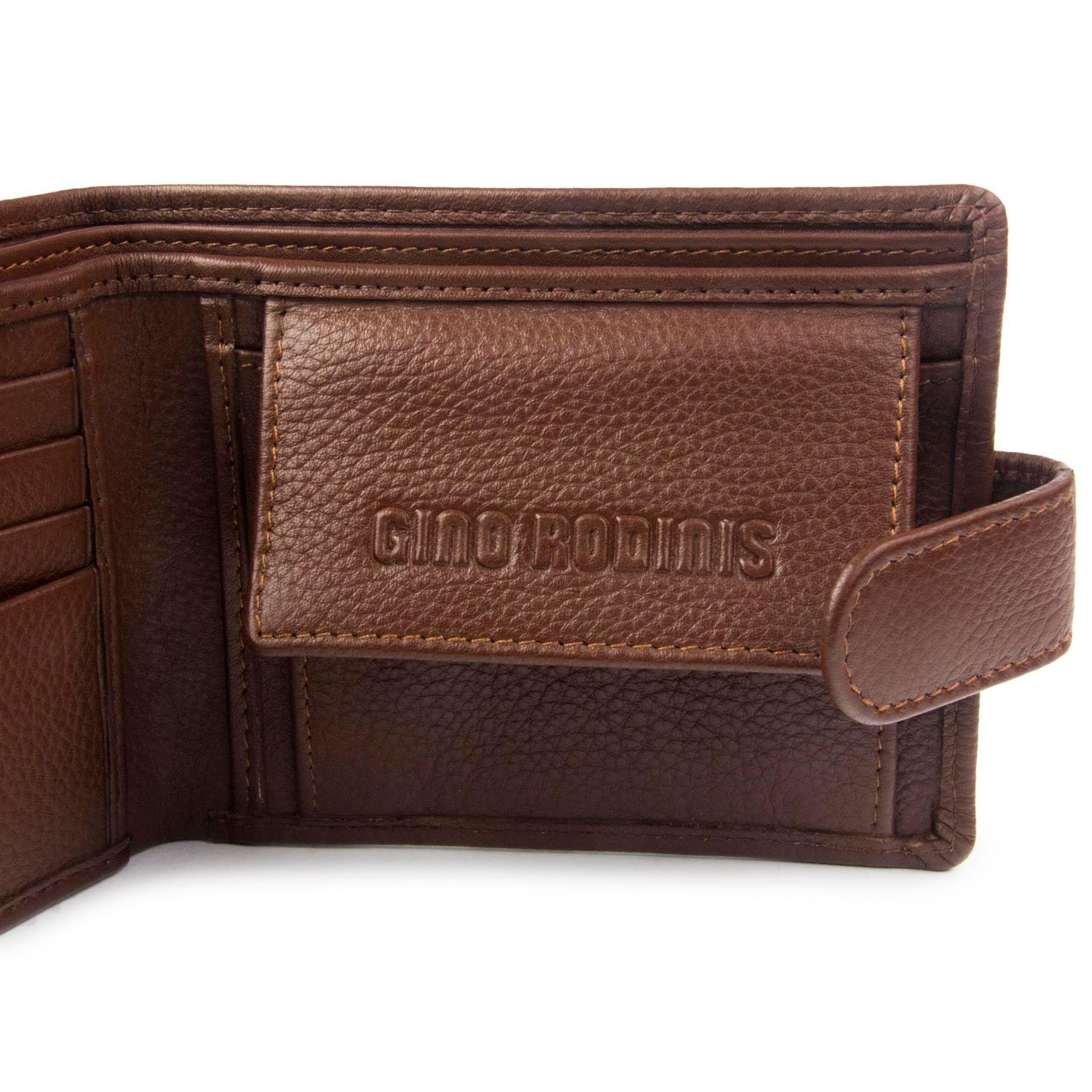 Billetera de hombre Capri 985 Café Gino Rodinis-3