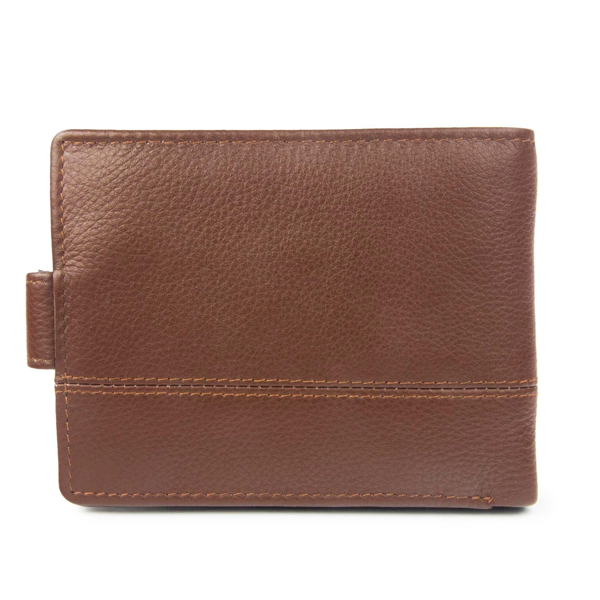 Billetera de hombre Capri 985 Café Gino Rodinis-4