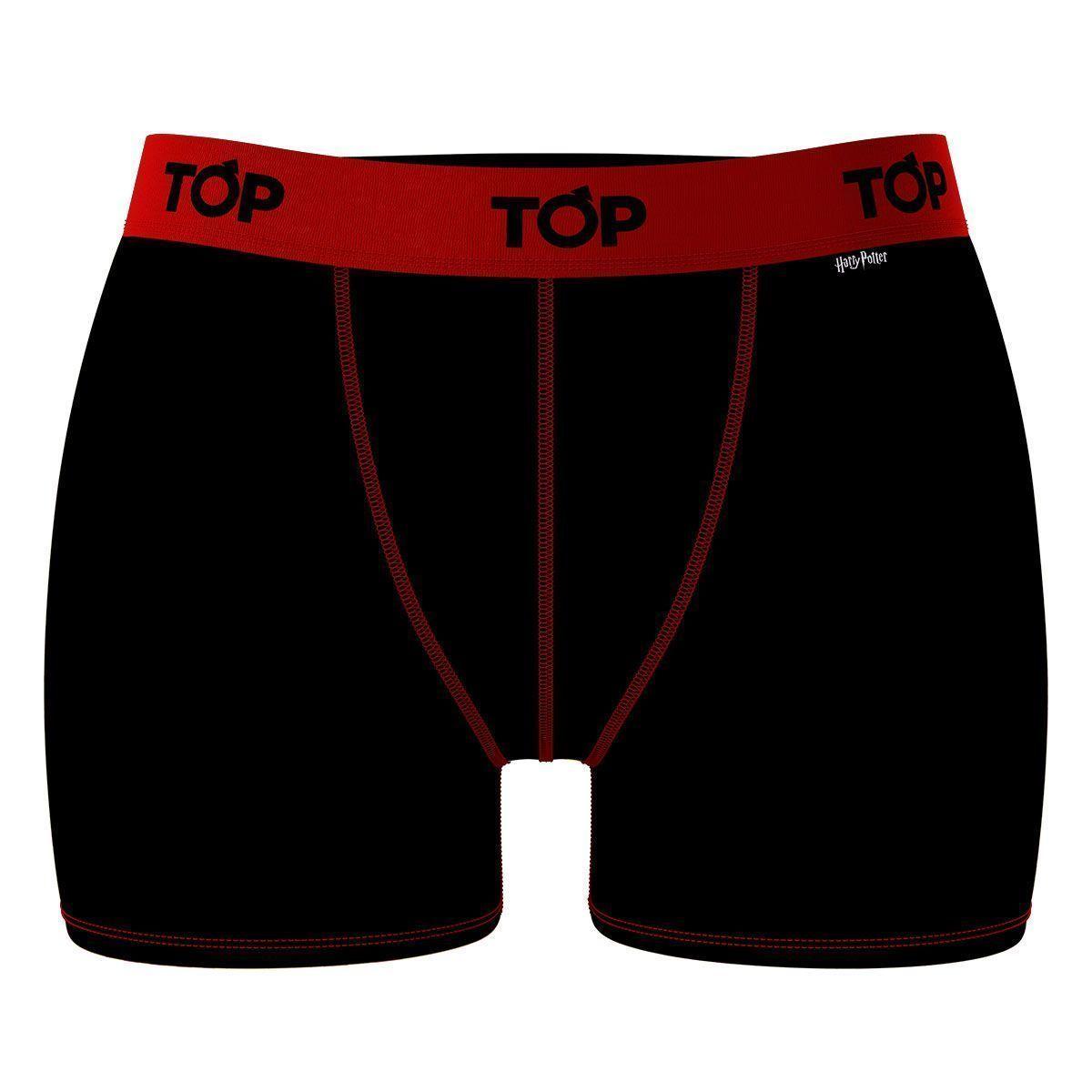 Bóxer Medio Modal Pack 3 Harry Potter C1 Top-2
