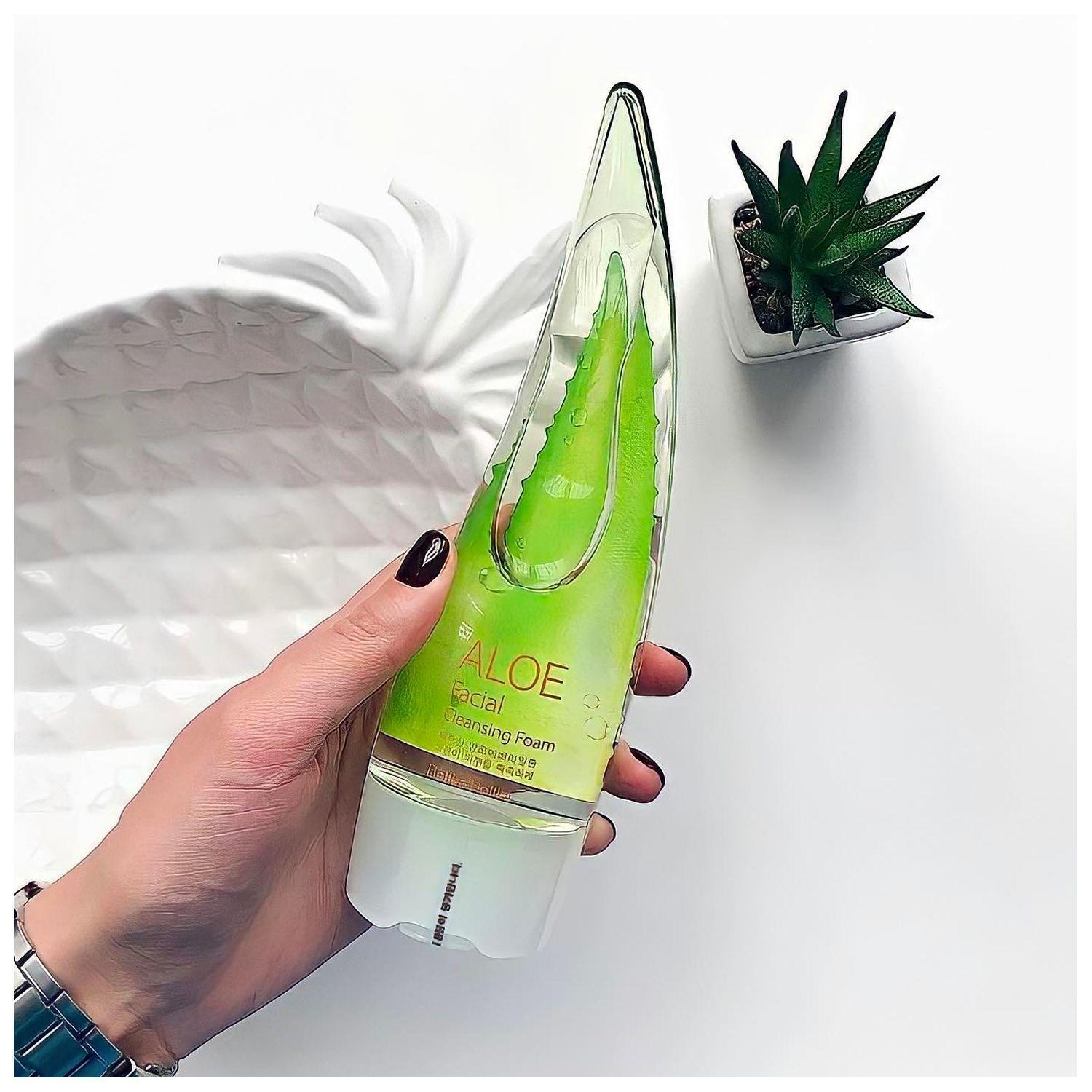Gel Limpiador Facial 92% Aloe Vera Para Viaje Holika Holika-3