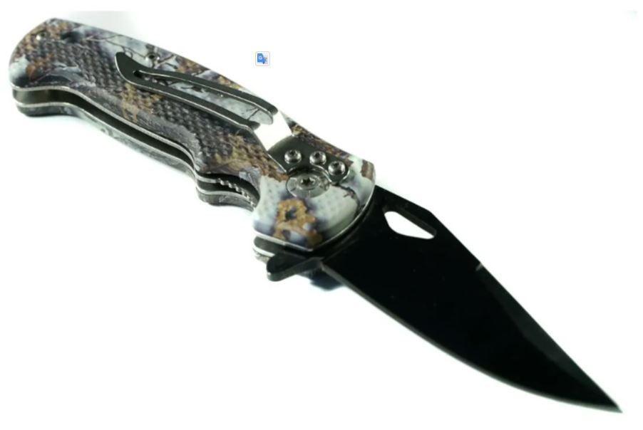 Camuflage City Navaja Cortapluma Con Forro AK45-2