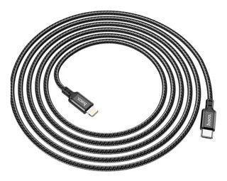 Hoco Cable X14 Tipo C 2M Lightning - Negro-2