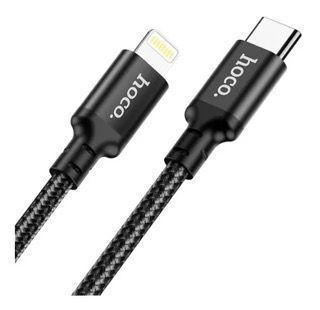 Hoco Cable X14 Tipo C 2M Lightning - Negro-1