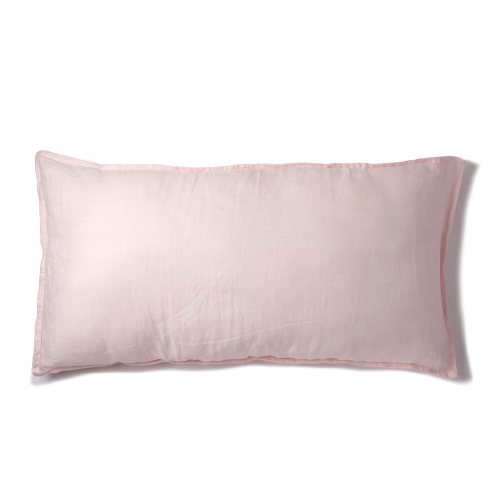 FUNDA COJIN 45X90 LINO ROSADO CLARO-0