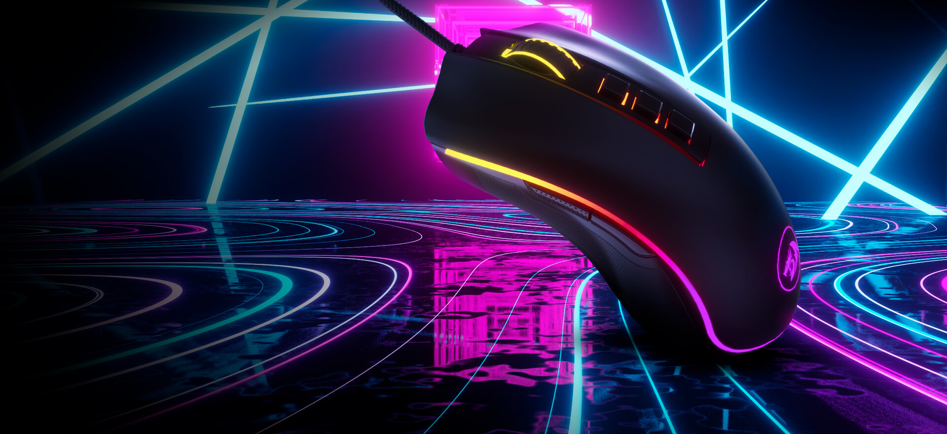 Mouse Redragon Gamer M711 Cobra Pixart P3325 Pro-10