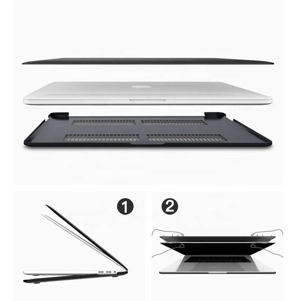 Carcasa Para Macbook Air M1  (Transparente Matte)-6