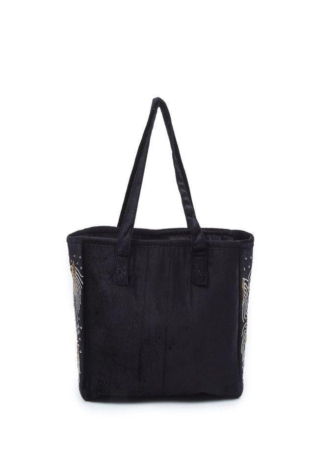 Cartera de hombro terciopelo Humana-1