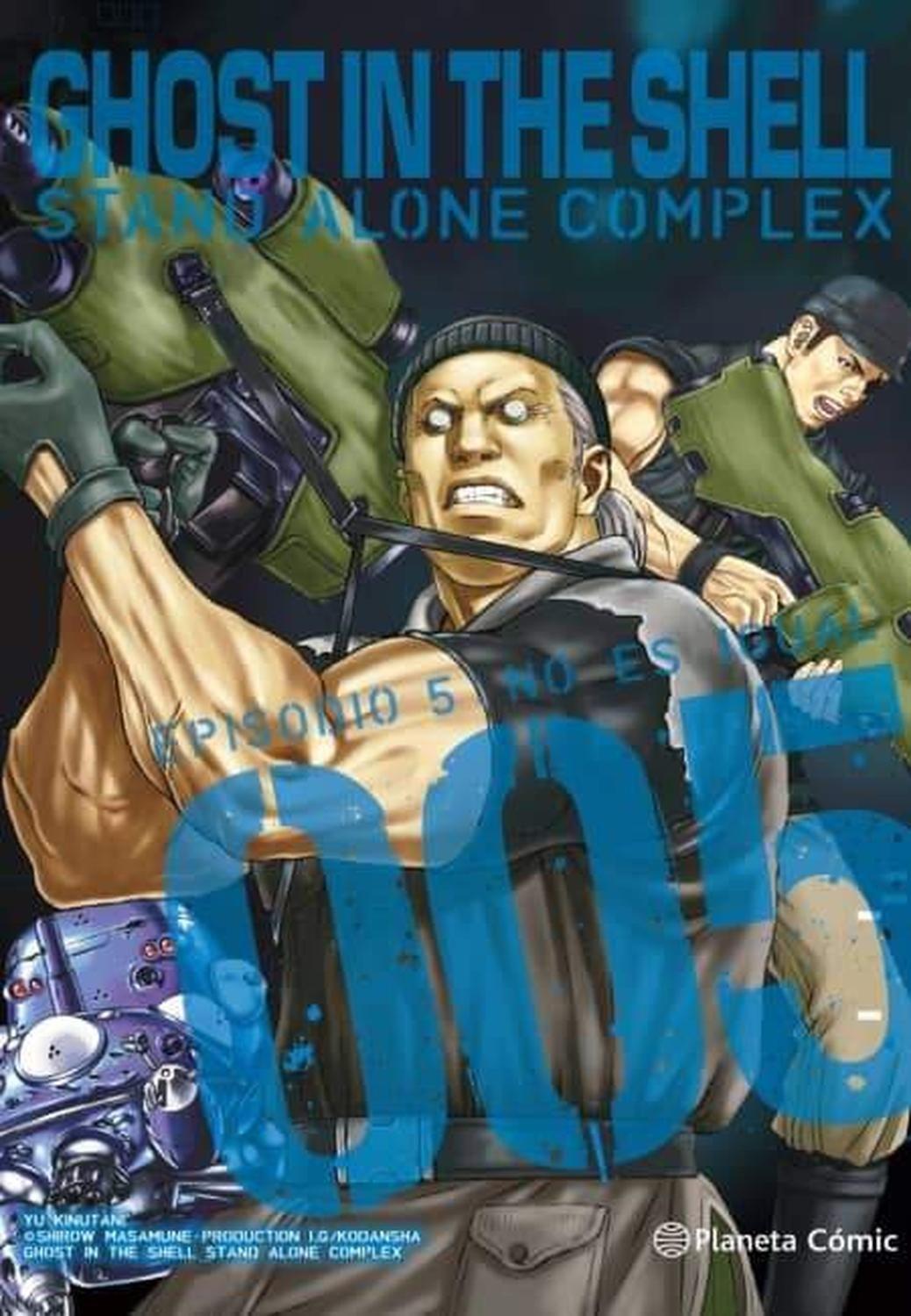 Manga Ghost In The Shell - Stand Alone Complex Episodio 05 - No Es Igual - España-0