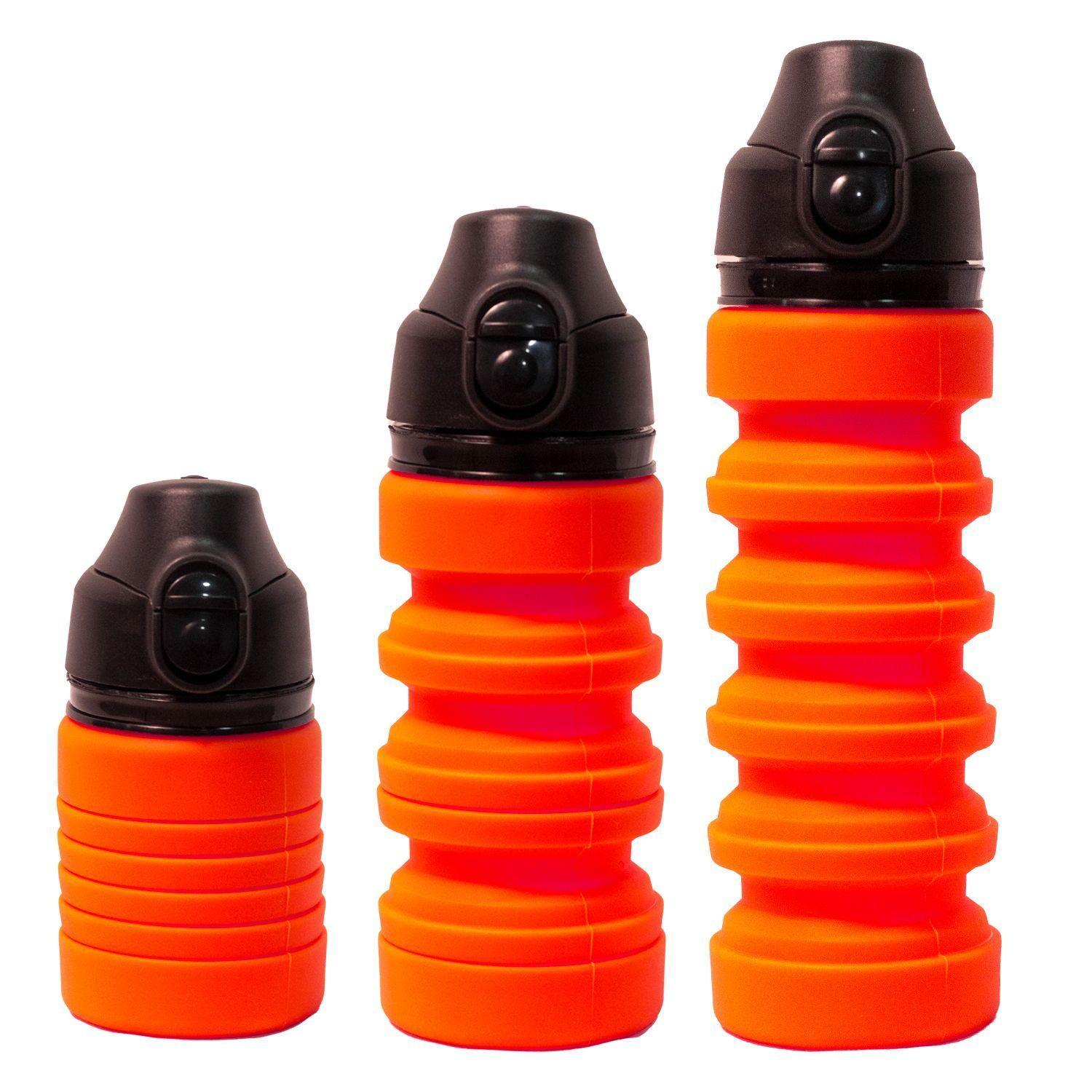 Botella Plegable Para Camping 500 ml-3