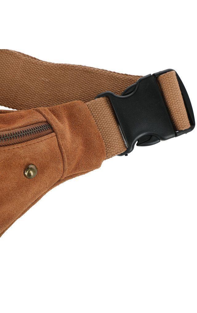 Cartera Banano Tachas Café Humana-2