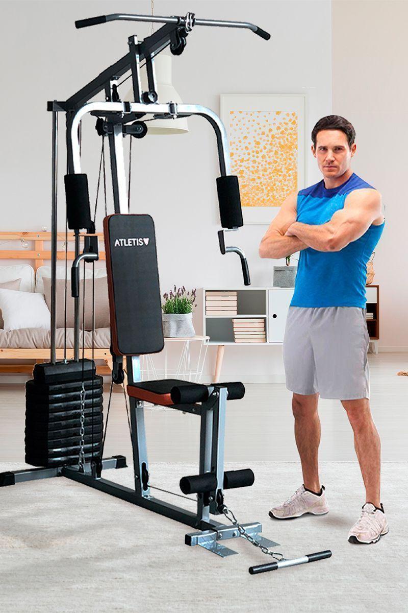 Home Gym Multifuncional TF-3000 Gris-5