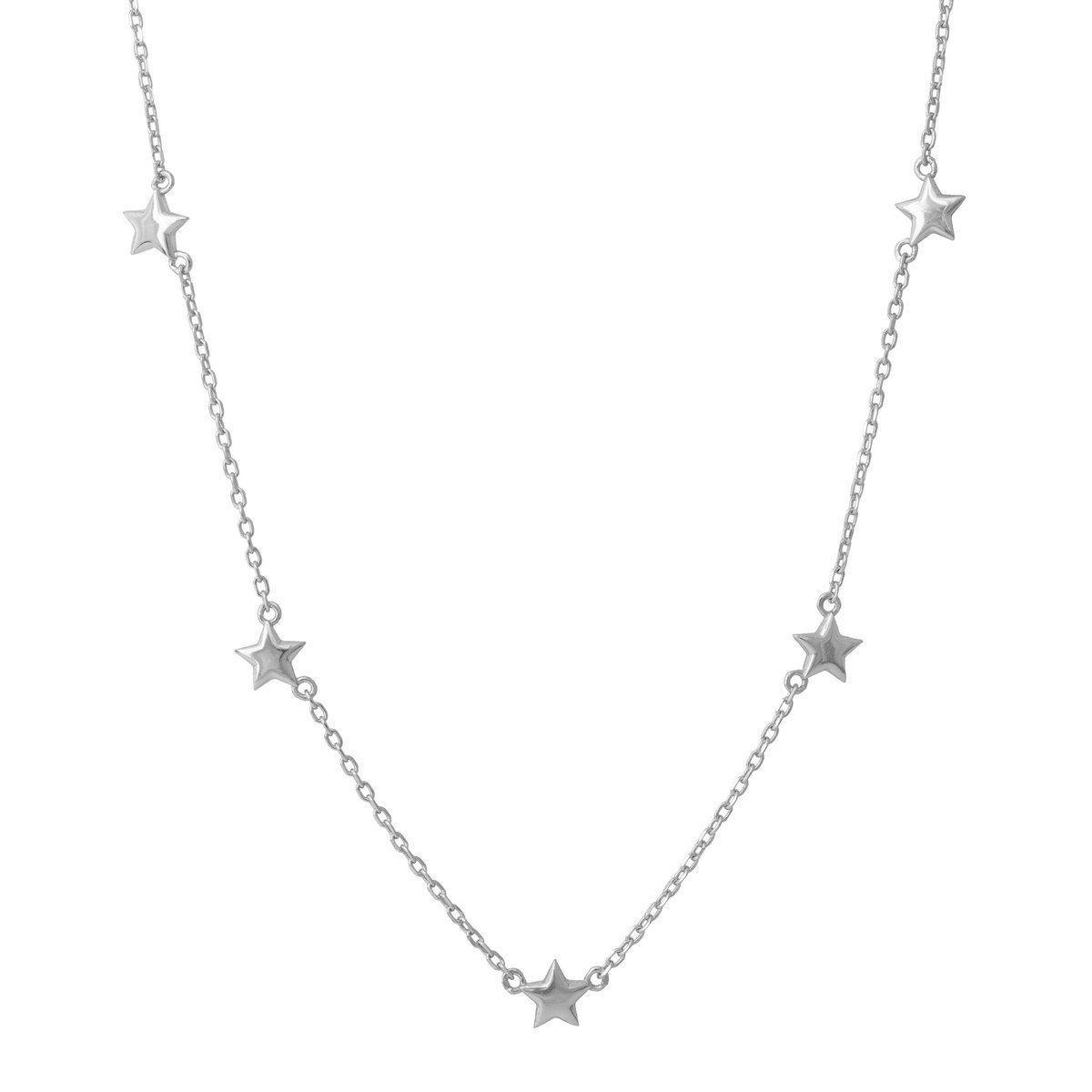 Collar Stars plata Hadara Joyas-0