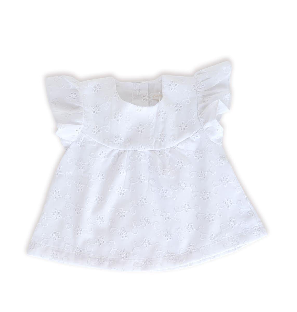 BLUSA NIÑA BLANCA MAYA-0