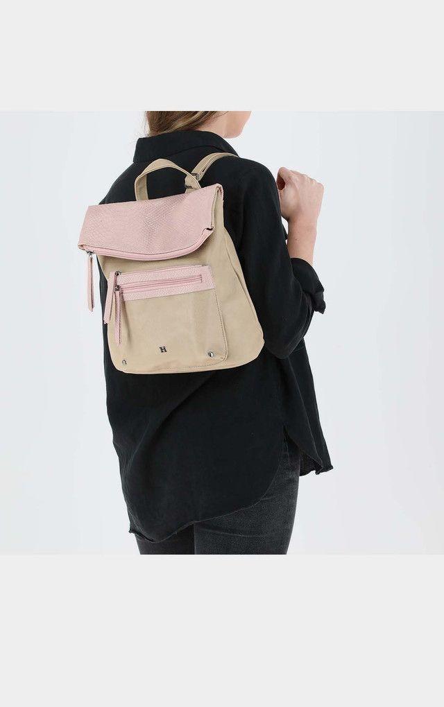 Mochila Bloss Rosada Humana-3