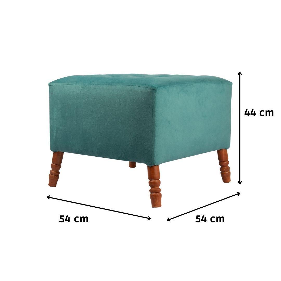 Pouf  Alejandro Diseño Calipso Felpa Máxima Design-3