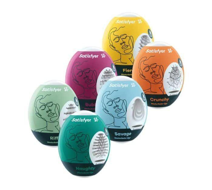 Masturbador Masculino - Huevos Satisfyer Variedades-0