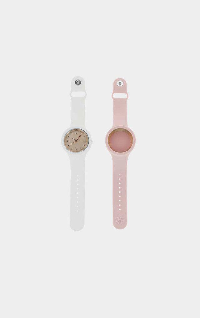 Reloj Análogo Swipe Blanco  Gorillaz-1