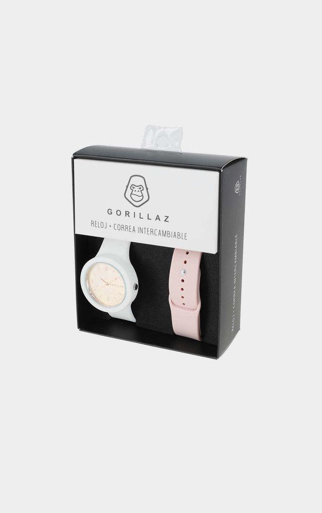 Reloj Análogo Swipe Blanco  Gorillaz-2