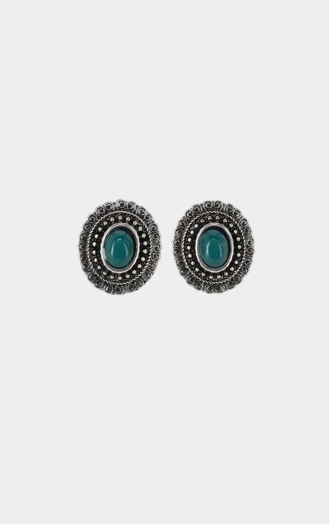Aros Clip Agatha Plateados Humana-0