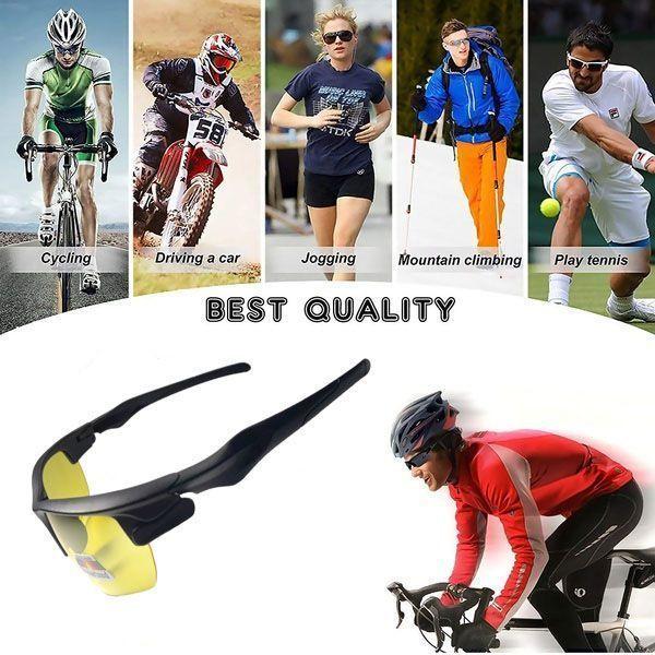 Lentes Hd Vision Nocturna Flywind Sport Con Forro AJ58-5