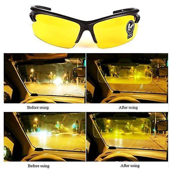 Lentes Hd Vision Nocturna Flywind Sport Con Forro AJ58-4