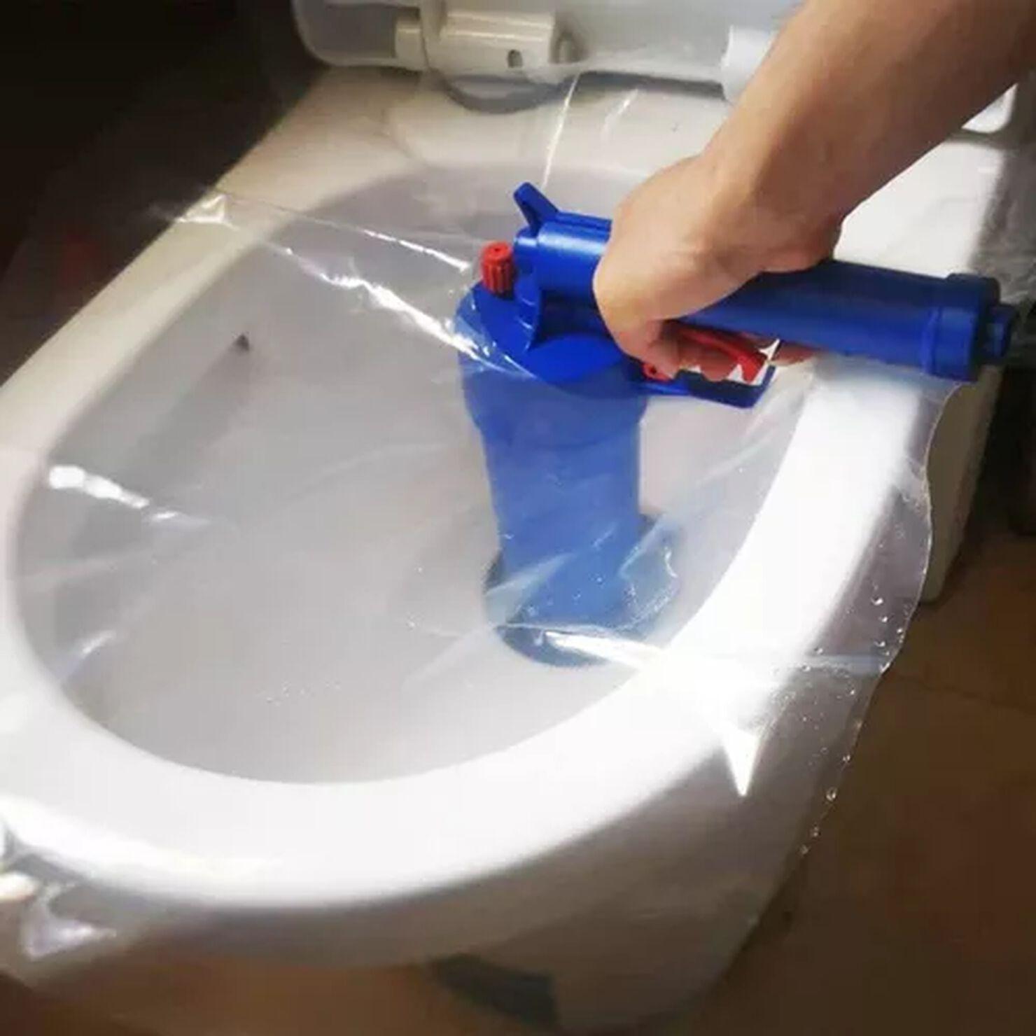 Sopapo Con Presión Destapador De Cañería Fregadero Baño-5