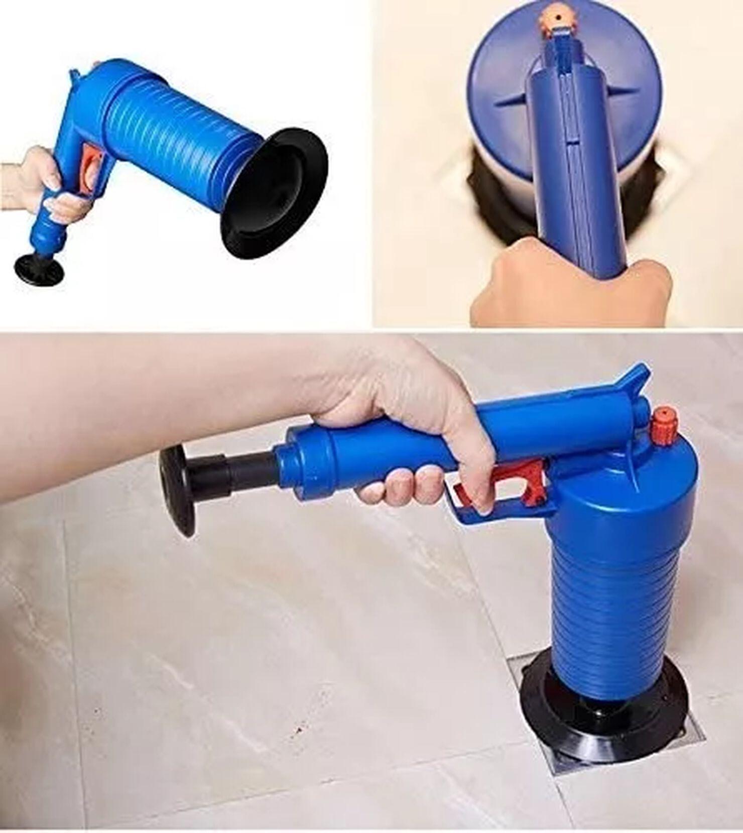 Sopapo Con Presión Destapador De Cañería Fregadero Baño-3