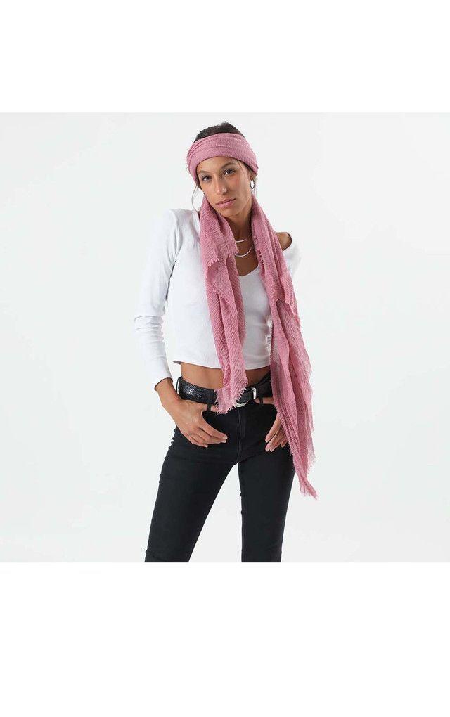 Pañuelo Liso Rosado Sara i-D-1