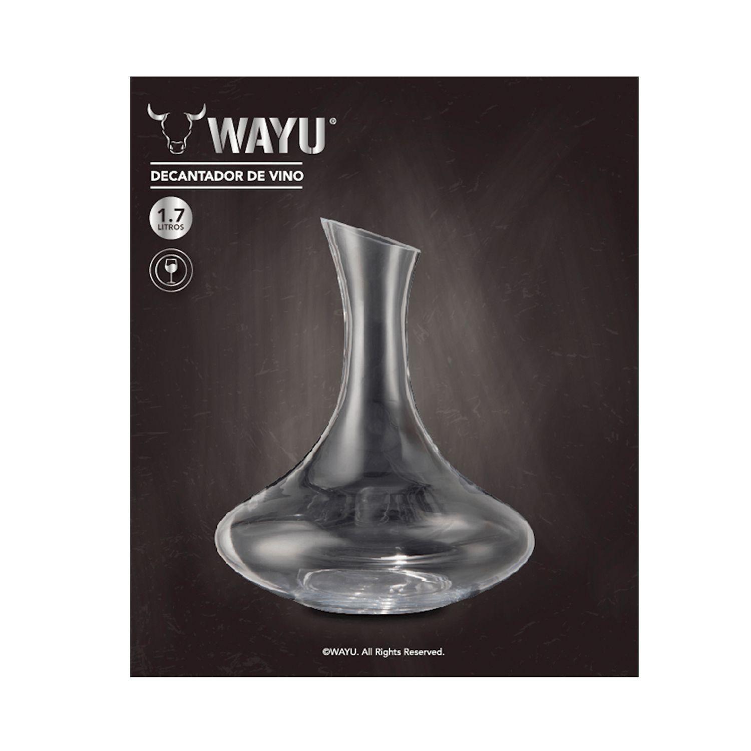 Decantador de Vinos 1,7 Litros- Wayu-3