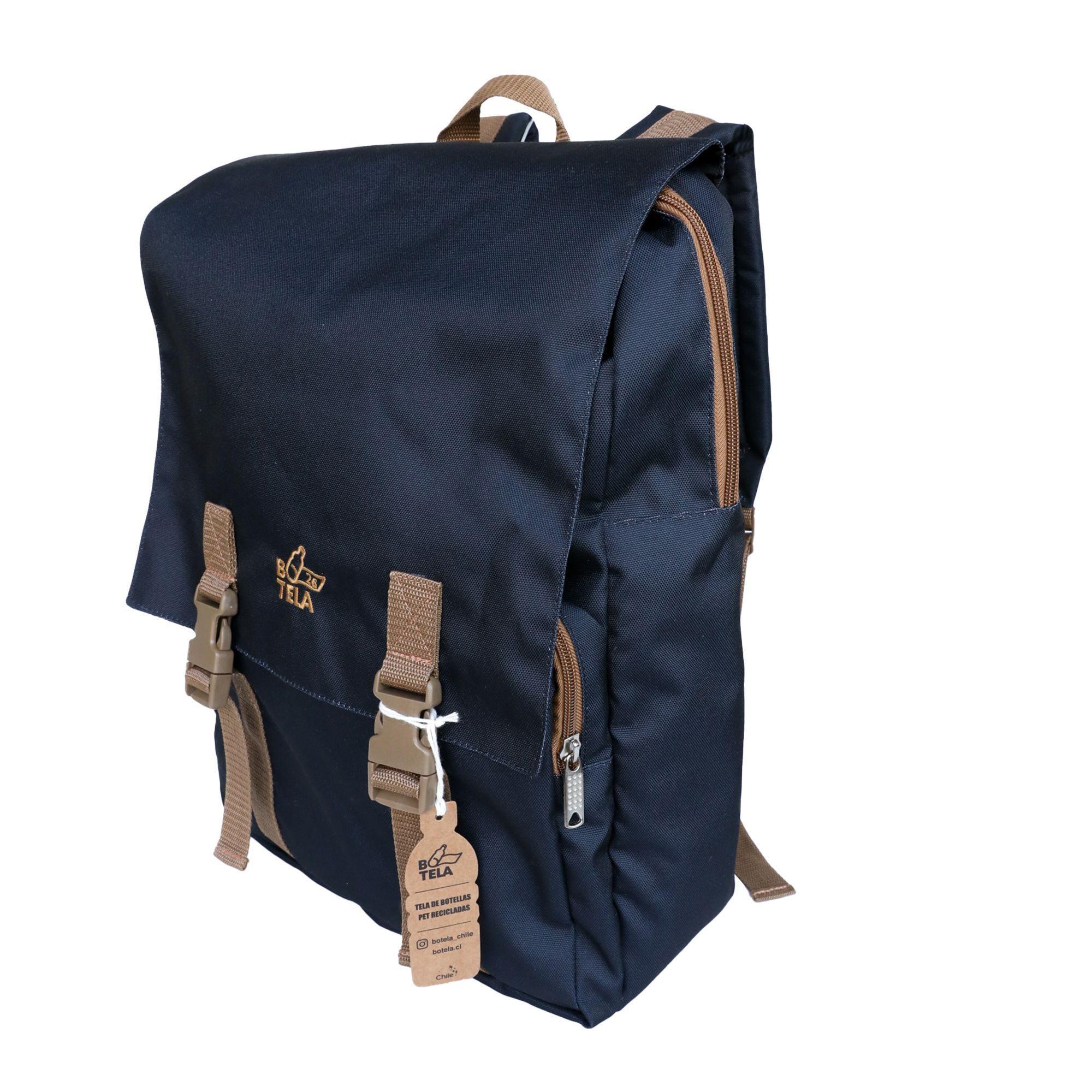 Mochila Notebook 15" Sustentable Negra Botela-4