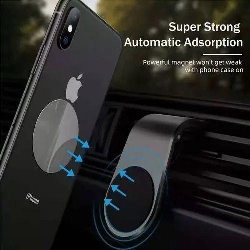 Soporte De Celular Para Auto Con Imán Y Gancho Para Salida De Aire-3