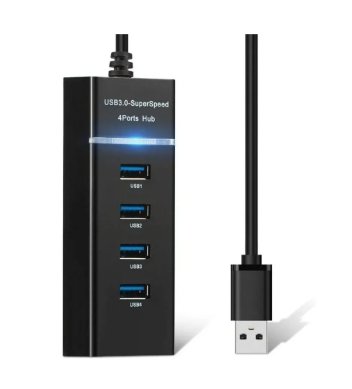 Hub Usb 3.0 De 4 Puertos En 1-3