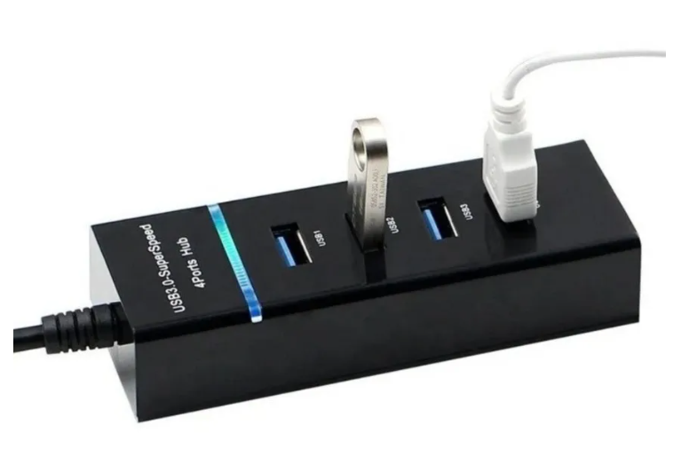 Hub Usb 3.0 De 4 Puertos En 1-2