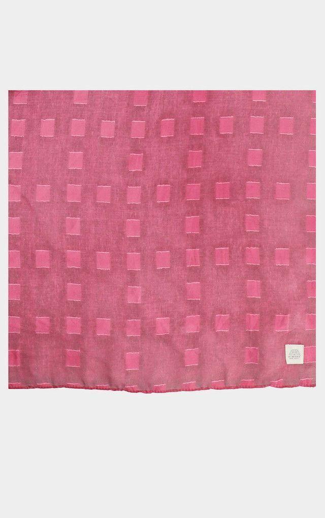 Pañuelo Liso Cuadros Rosado  Humana-1