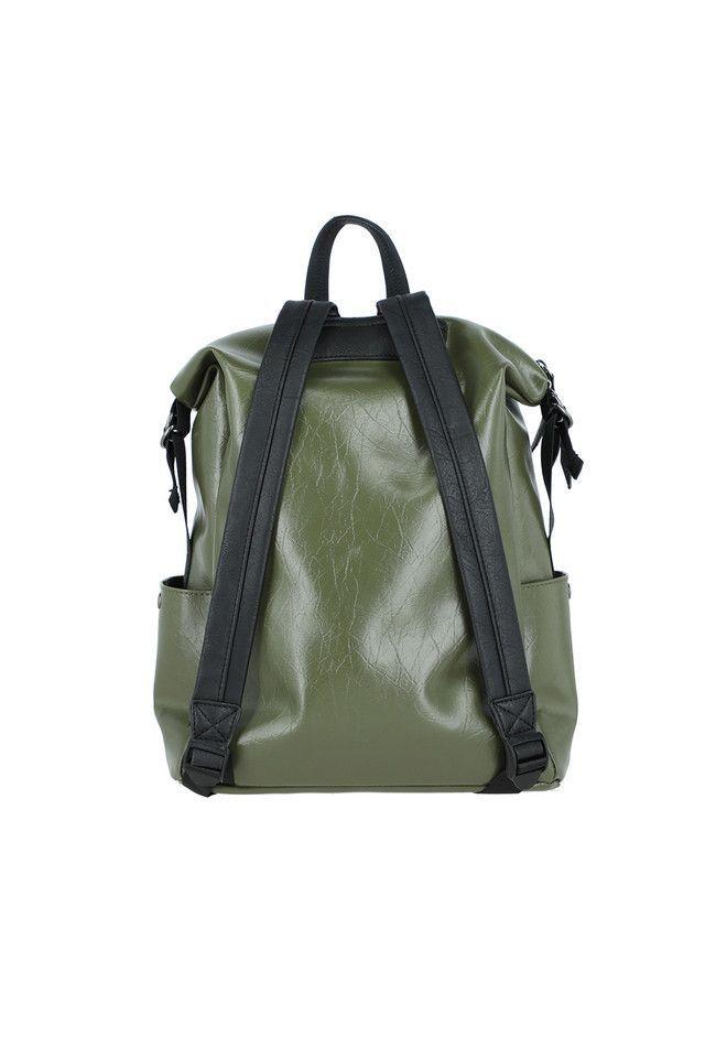 Mochila Glossy Verde Humana-1