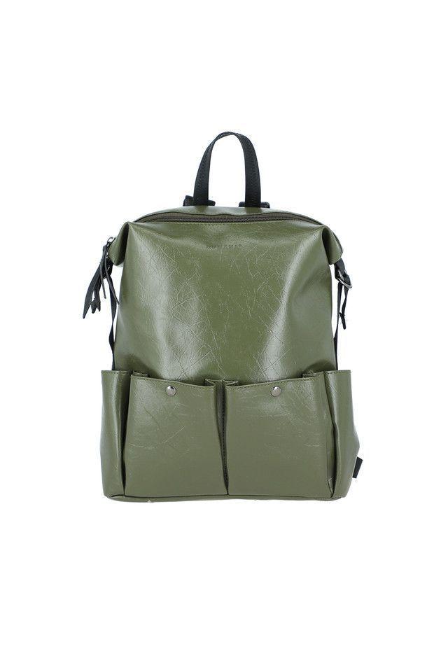 Mochila Glossy Verde Humana-0