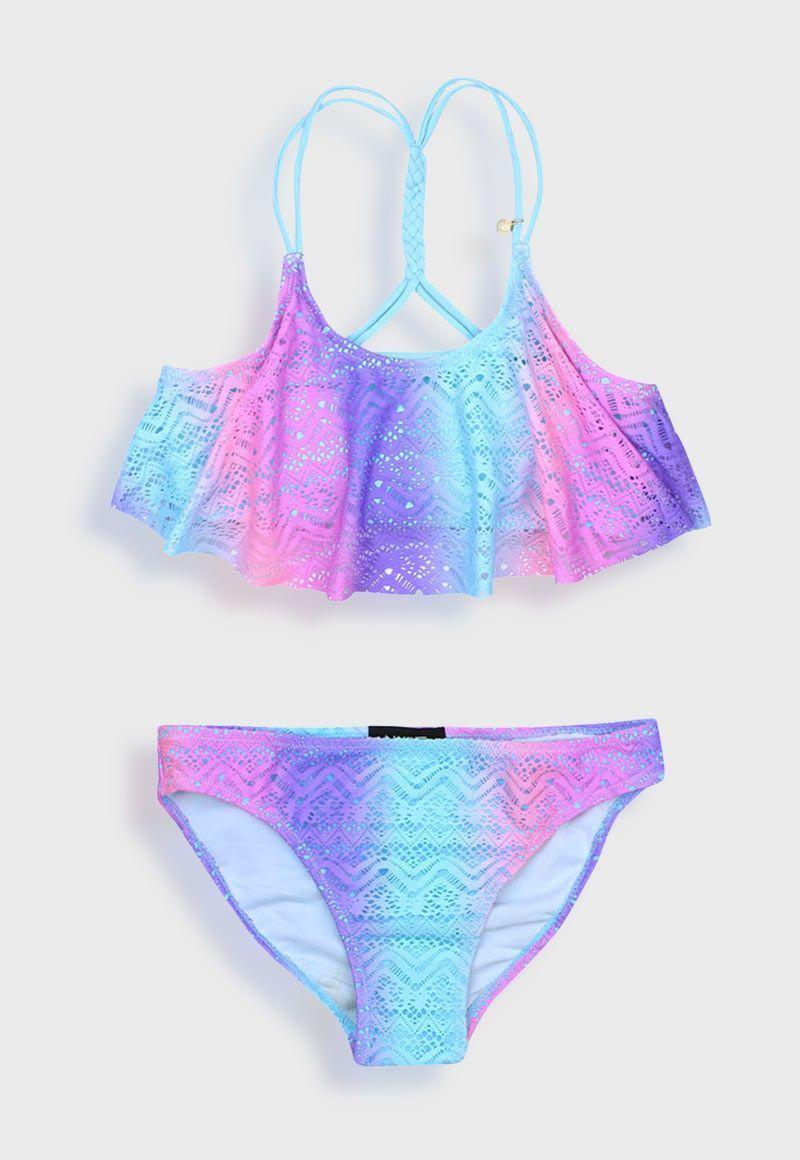 Bikini teens niña tie dye euforia 554-0