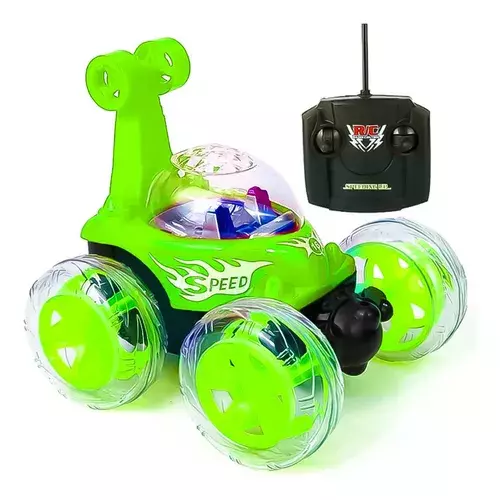 Auto Control Remoto Crazy Car Luces Sonido Niños-0