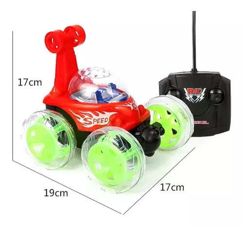 Auto Control Remoto Crazy Car Luces Sonido Niños-2